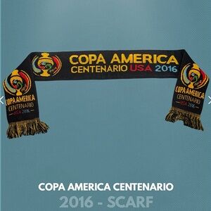 Copa America Centenario USA 2016 Final Match Metlife Stadium Soccer Scarf